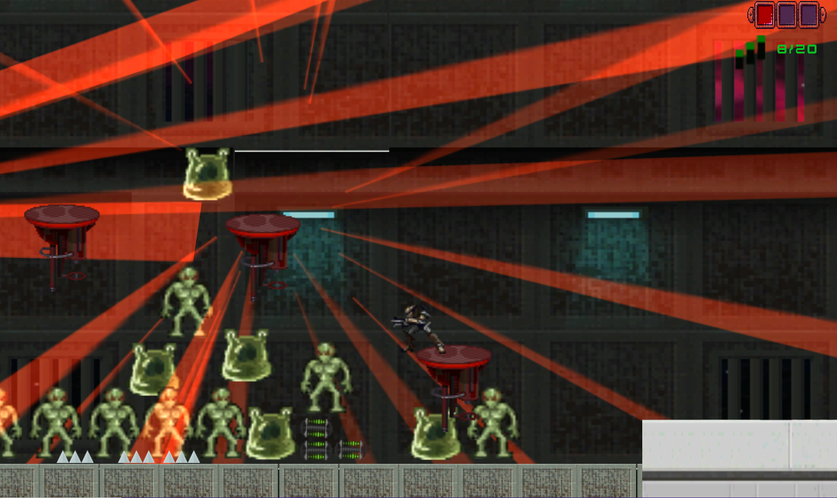 Screenshot of Metalloid Game