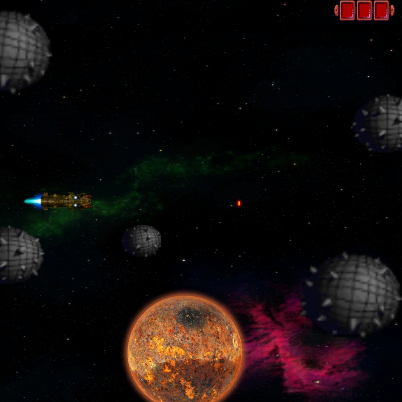 Screenshot of Metalloid 2D Game